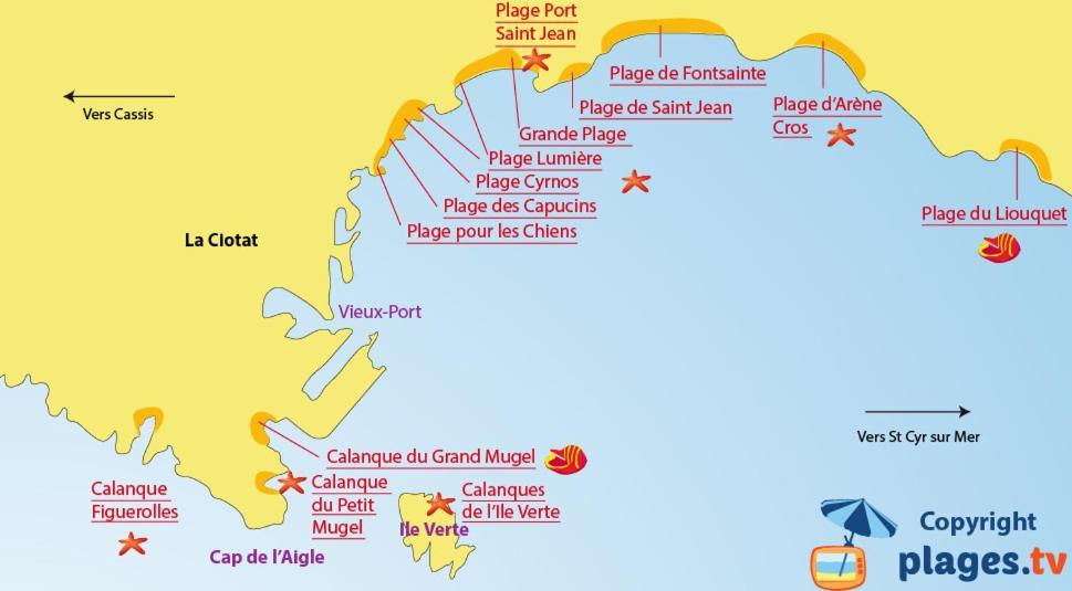 Bastide La Boheme Lejlighed La Ciotat Eksteriør billede